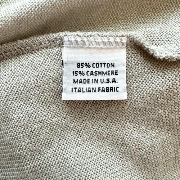 Bryn Walker Women’s Cotton/Cashmere Waterfall Open Front Shrug Size Medium EUC - Picture 6 of 7